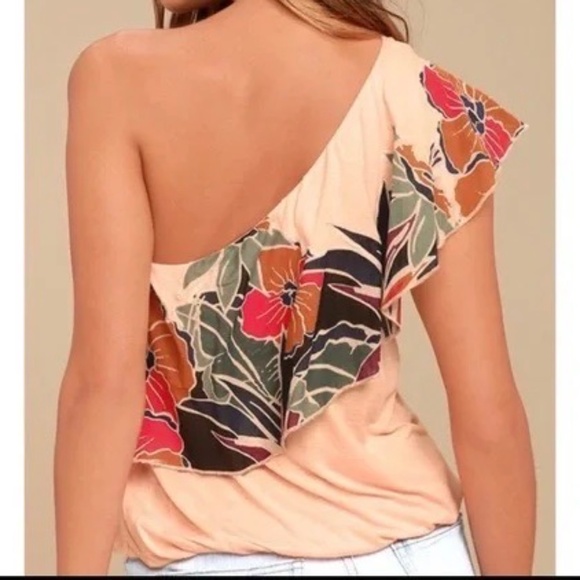 NEW Free People Women’s Annka Peach Bubble Top (Size S) - Picture 2 of 11